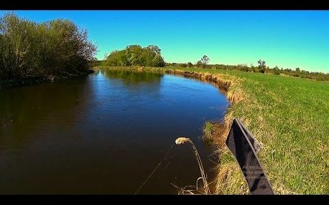 Рыбалка на красивой речке. Уух какая Поклевка!!!
